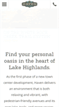 Mobile Screenshot of havenlakehighlands.com